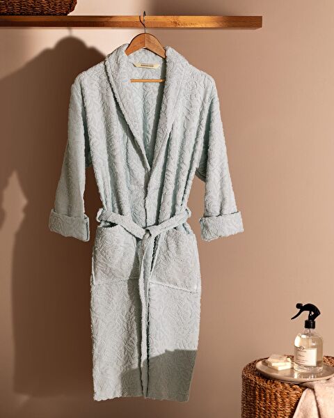Roesia Shawl Collar Women's Bathrobe - 0