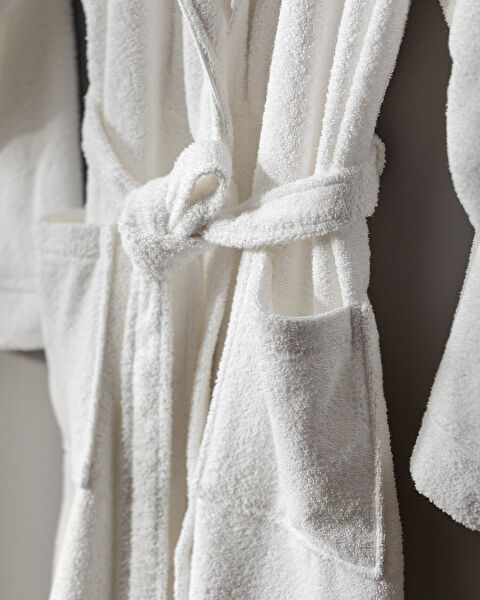 Avril Shawl Collar Unisex Bathrobe Set - 3