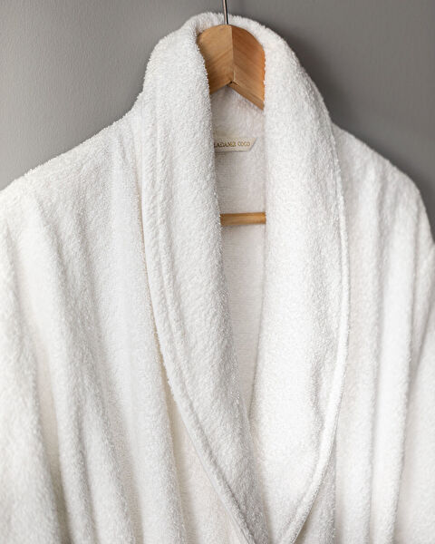 Avril Shawl Collar Unisex Bathrobe Set - 2