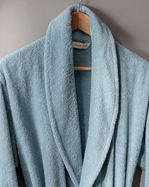 Avril Shawl Collar Unisex Bathrobe Set - 2