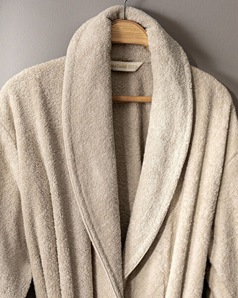 Avril Shawl Collar Unisex Bathrobe Set - 2