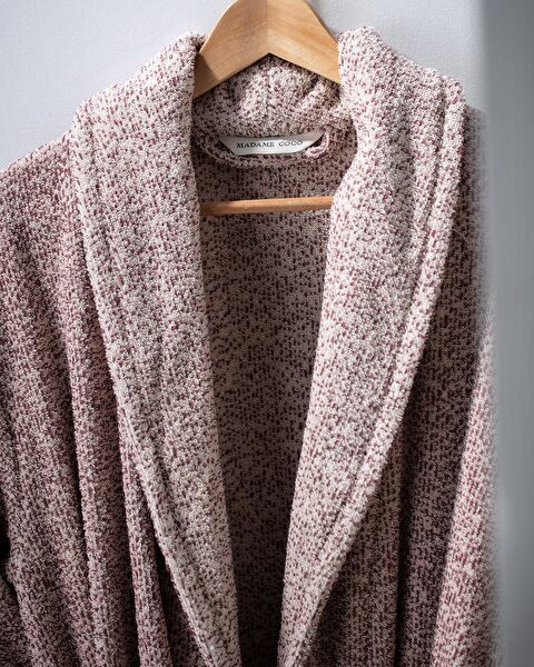 Brest Peignoir Col Châle Unisexe - 3