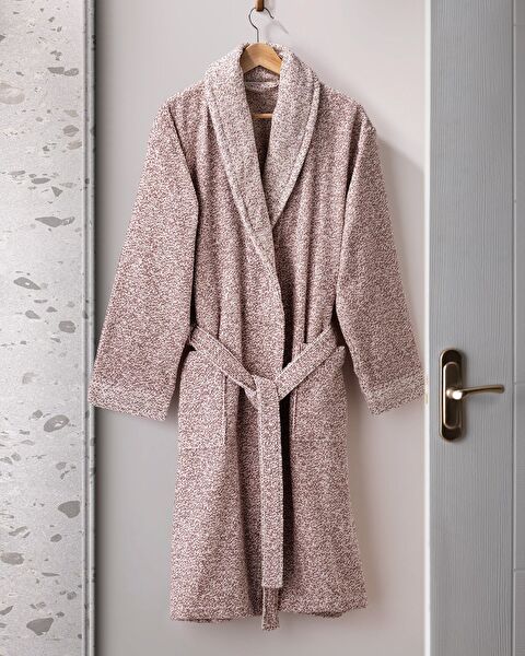 Brest Peignoir Col Châle Unisexe - 0