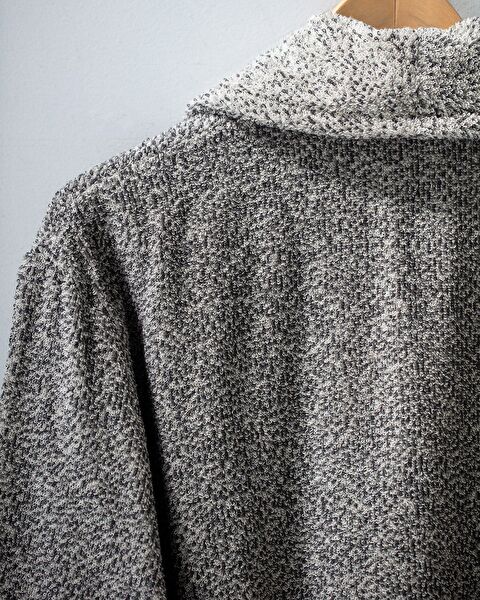 Brest Shawl Collar Unisex Bathrobe - 2