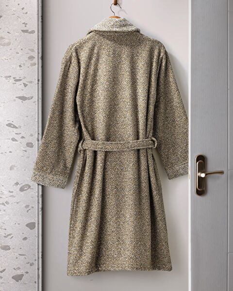 Brest Shawl Collar Unisex Bathrobe - 1