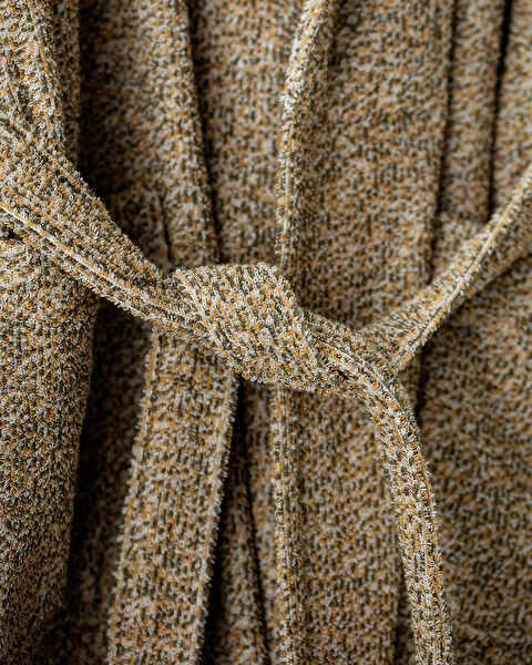 Brest Shawl Collar Unisex Bathrobe - 4