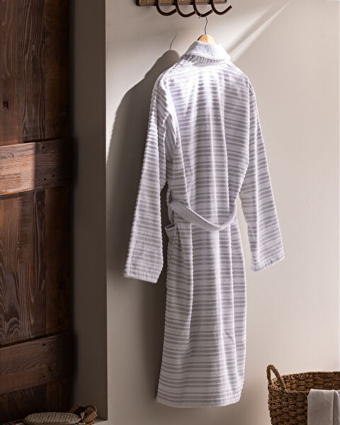Pile Hamam Unisex Bathrobe - 1