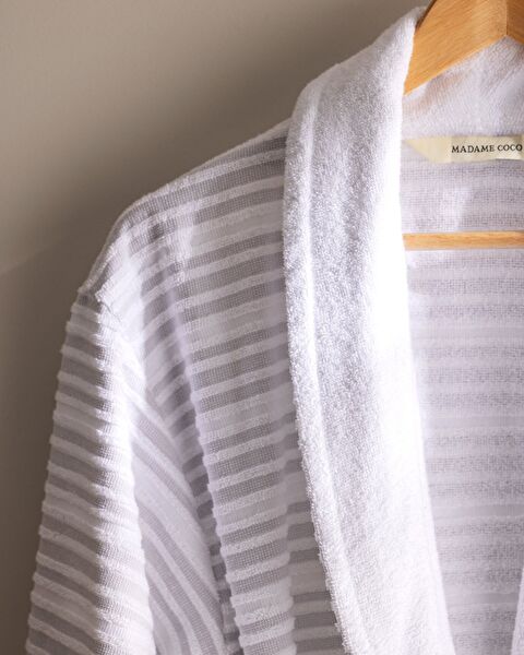 Pile Hamam Unisex Bathrobe - 3