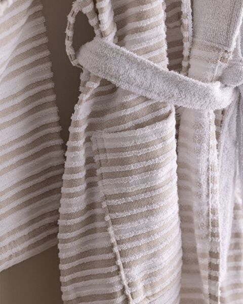 Pile Hamam Unisex Bathrobe - 4