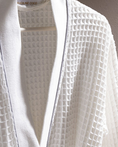 Pathier Peignoir Col Kimono Unisexe - 2