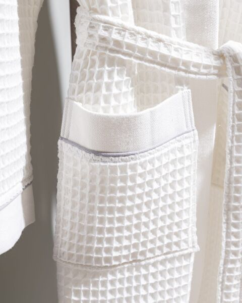 Pathier Peignoir Col Kimono Unisexe - 3