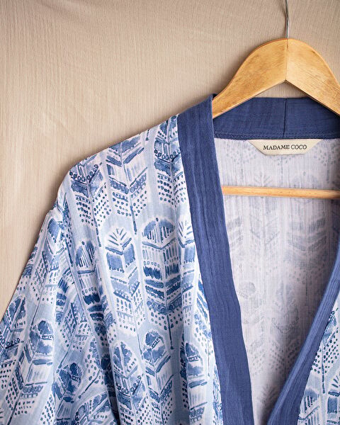 Emeline Muslin Bathrobe - 3