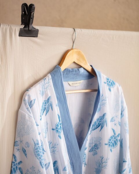 Victorine Mousseline Peignoir - 4