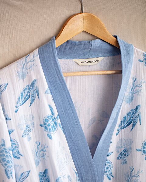 Victorine Mousseline Peignoir - 2