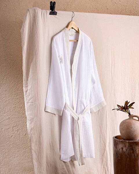 Cherina Muslin Bathrobe - 0