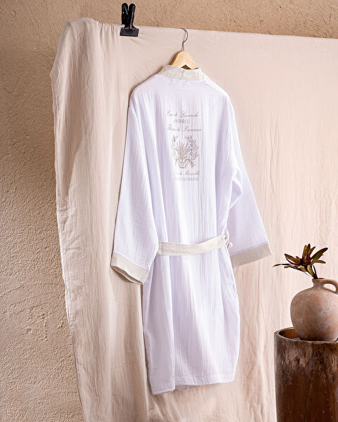 Cherina Muslin Bathrobe - 1