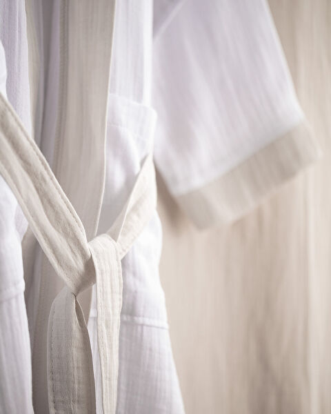 Cherina Muslin Bathrobe - 4