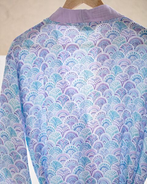 Coralie Mousseline Peignoir - 5