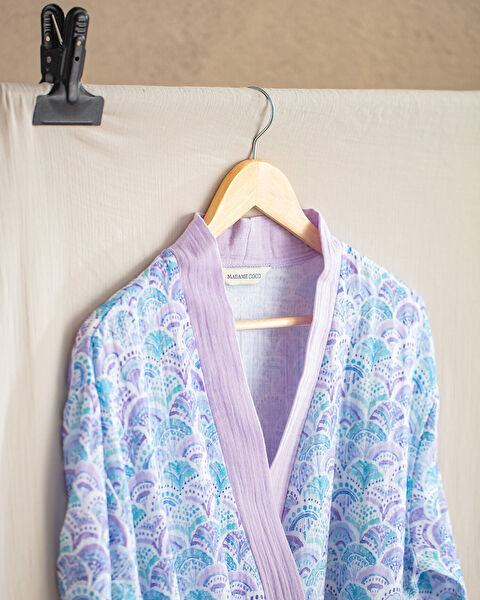 Coralie Mousseline Peignoir - 2