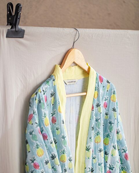 Ancile Muslin Bathrobe - 2