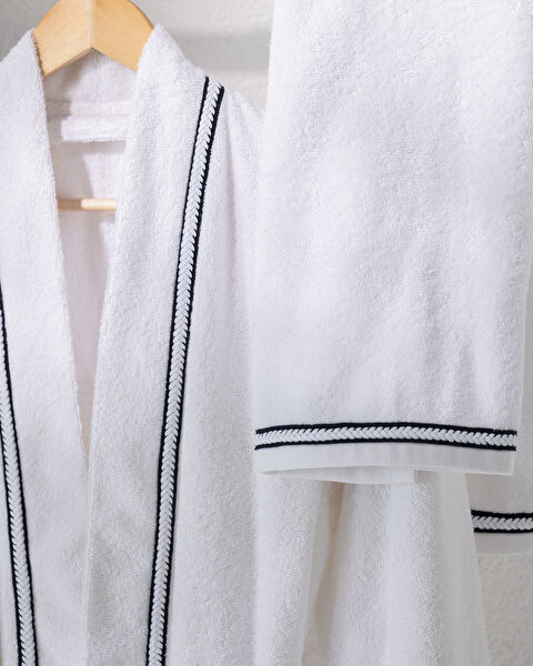Rouen Unisex Bathrobe Set - 3