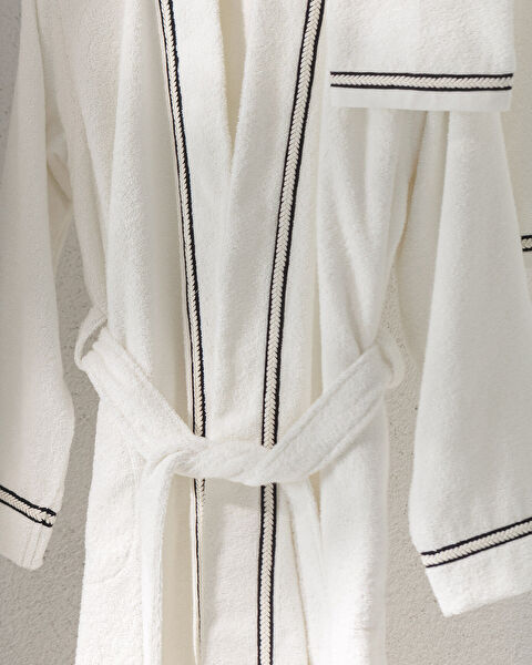 Rouen Unisexe Ensemble Peignoir - 2