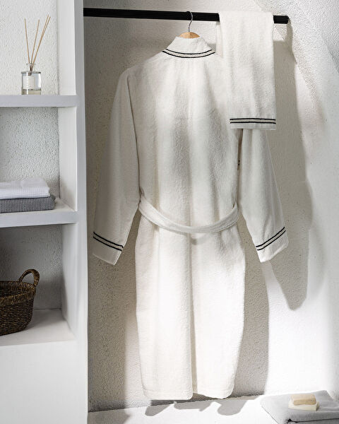 Rouen Unisexe Ensemble Peignoir - 1