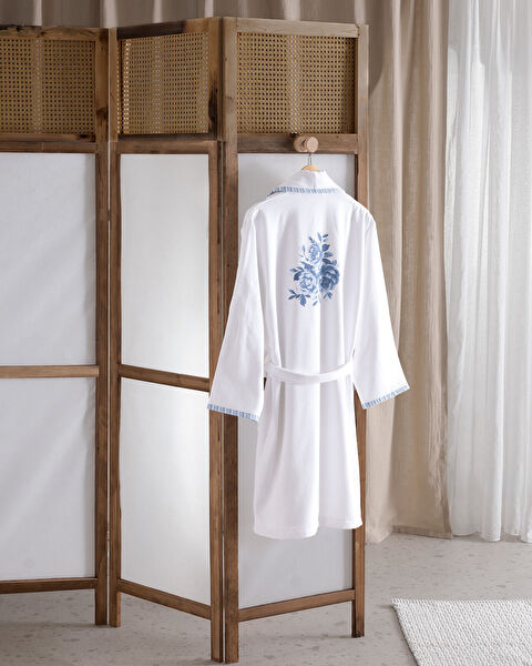 Aster Women's Printed Bathrobe - 1