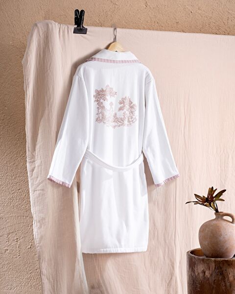 Dahlia Women's Printed Bathrobe - 1