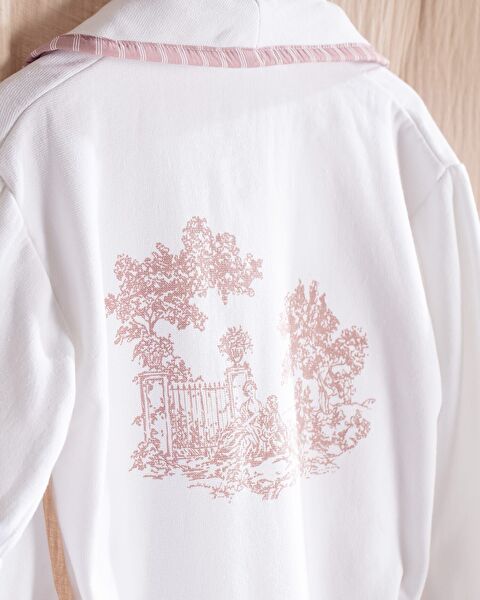 Dahlia Women's Printed Bathrobe - 4