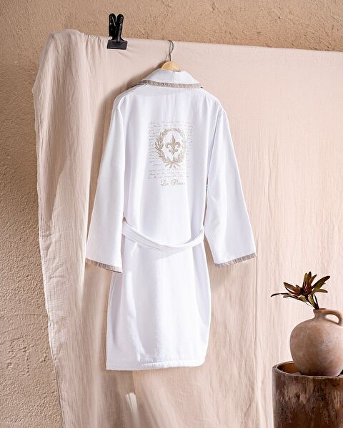 Maura Baskılı Kadın Bornoz - 1