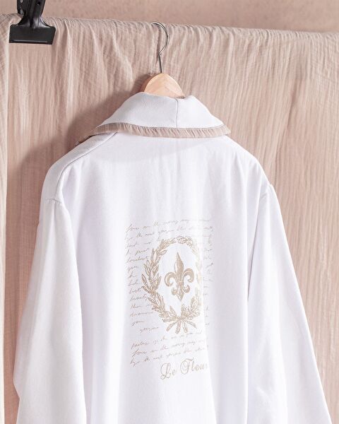 Maura Baskılı Kadın Bornoz - 4