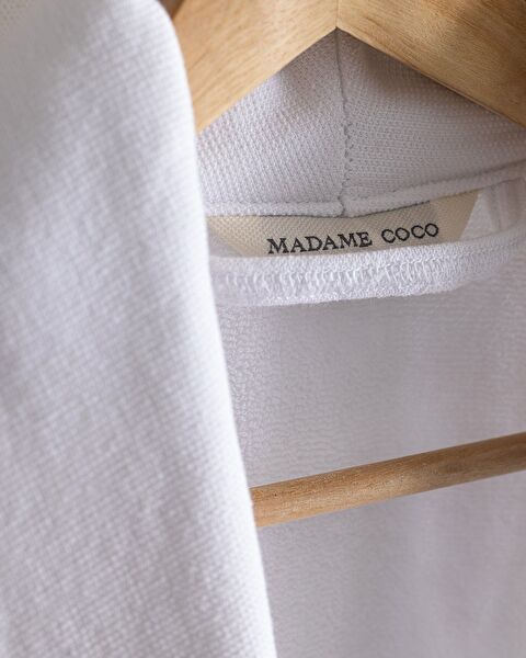 روب حمام نسائي مطبوع من لافيند - 3