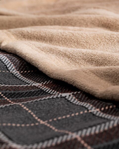 Genre Tweepersoonsdekendekbedovertrekset - Beige - 6