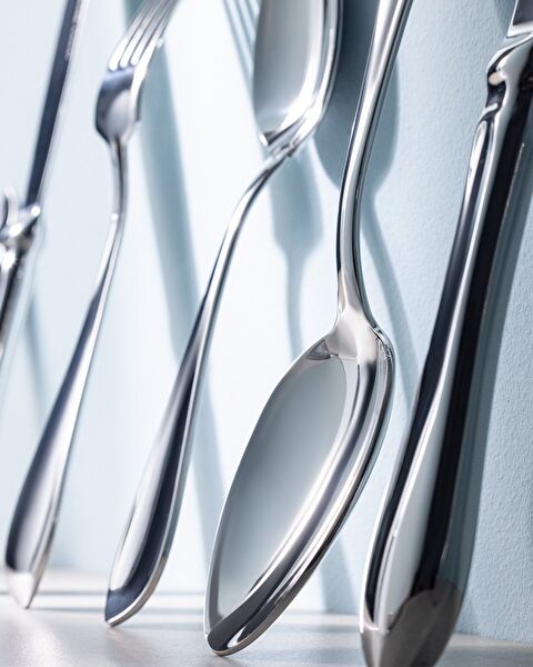 Elysia 42 Piece Fork Knife Spoon Set - Silver - 2