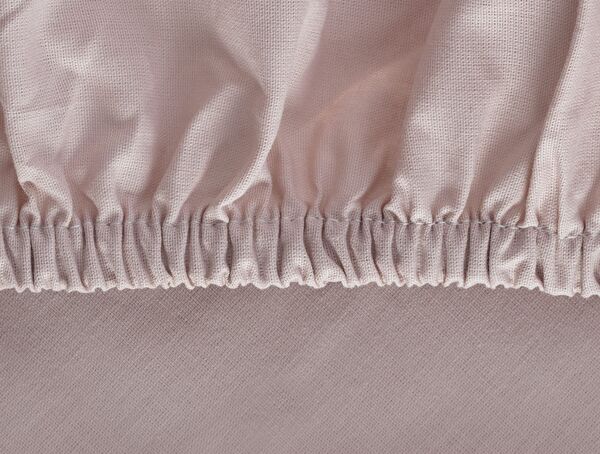 Eloise Single 100% Cotton Ranforce Fitted Sheet - Powder - 3