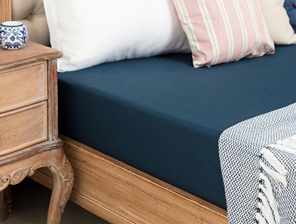 Drap-housse simple 100 % coton Ranforce Manon - 0