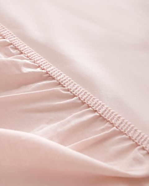 Manon Double 100% Cotton Ranforce Fitted Sheet - Light Powder - 3