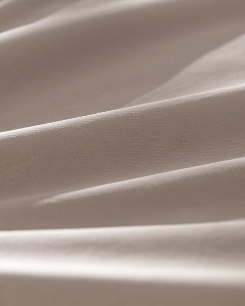 Manon King Size %100 Pamuk Ranforce Lastikli Çarşaf - Koyu Bej - 3