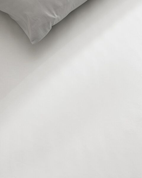 Manon dubbel 100% katoenen Ranforce elastisch laken - wit - 2