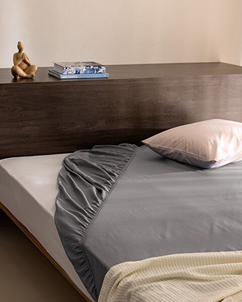 Ciel Satin Fitted Sheet - 0