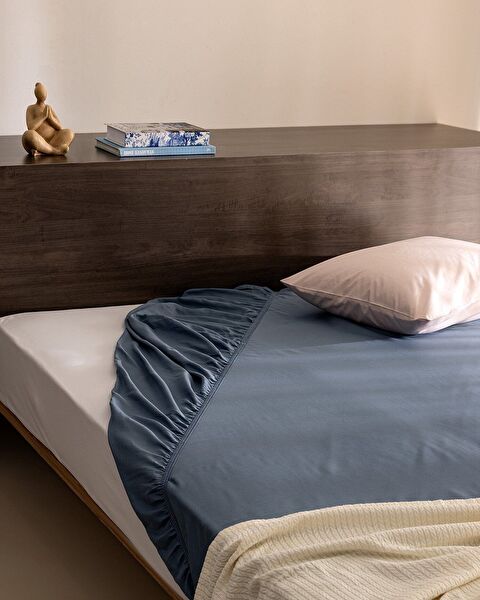 Ciel Satin Fitted Sheet - 0