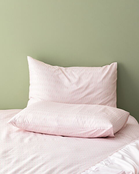 Carlo King Size %100 Pamuk Baskılı Ranforce Lastikli Çarşaf Takımı - Nar Çiçeği - 1