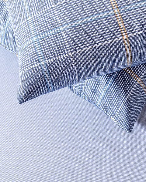 Ensemble de draps simples Bettine - Bleu marine - 1