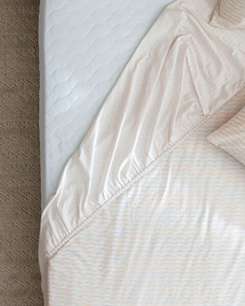 Carlo Single 100% Cotton Printed Ranforce Fitted Sheet Set - Anthracite - 3