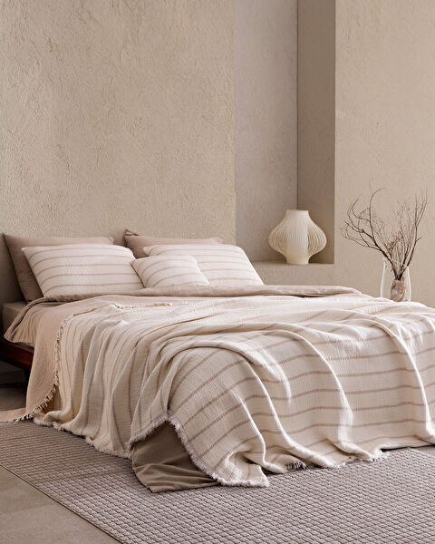 Ensemble de dot 8 pièces Marguerite - Beige/Écru - 0