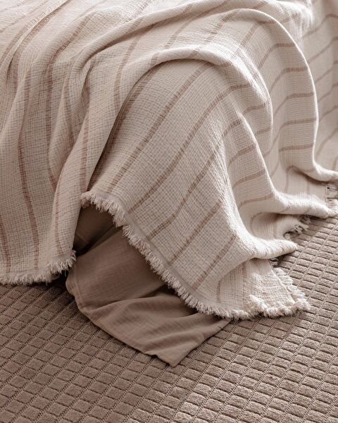 Ensemble de dot 8 pièces Marguerite - Beige/Écru - 2