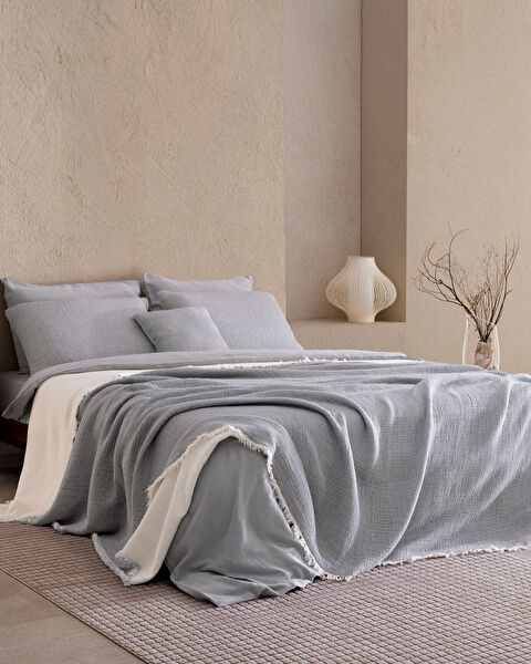 Pivoine 8-delige Bruidsschat - Antraciet/Ecru - 0