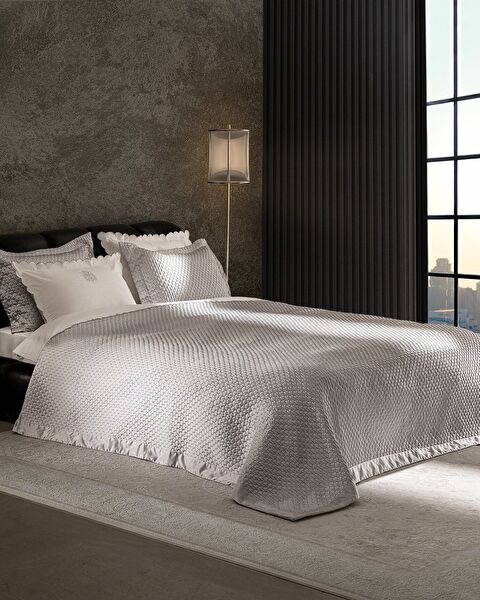 Ludesse 7 Parça Çeyiz Seti - Gümüş - 0