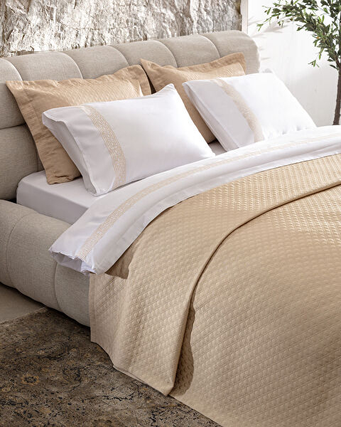 Somme 7 Parça Çeyiz Seti - Bej - 1